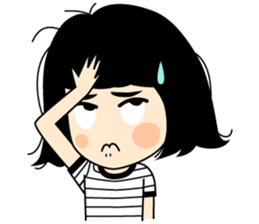 Yuu Happy Girl sticker #12408180