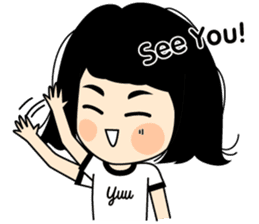 Yuu Happy Girl sticker #12408181