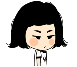 Yuu Happy Girl sticker #12408185