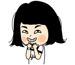 Yuu Happy Girl sticker #12408189