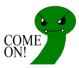 Zodiac snake sticker #12408900