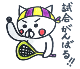 Squash CAT sticker #12409333