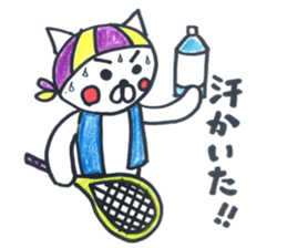 Squash CAT sticker #12409334