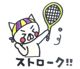 Squash CAT sticker #12409340