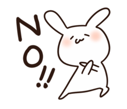 Healing of rabbit3 sticker #12409441