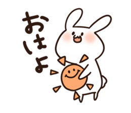 Healing of rabbit3 sticker #12409444