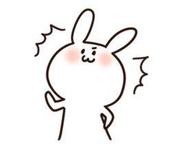 Healing of rabbit3 sticker #12409445