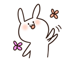 Healing of rabbit3 sticker #12409446