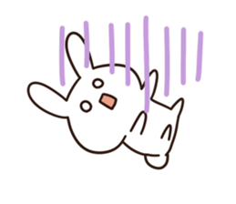 Healing of rabbit3 sticker #12409452