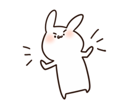 Healing of rabbit3 sticker #12409454