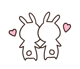 Healing of rabbit3 sticker #12409455