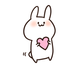 Healing of rabbit3 sticker #12409456