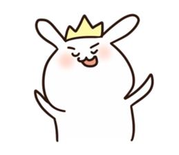 Healing of rabbit3 sticker #12409457