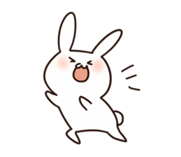 Healing of rabbit3 sticker #12409458