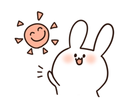 Healing of rabbit3 sticker #12409460