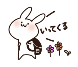 Healing of rabbit3 sticker #12409464