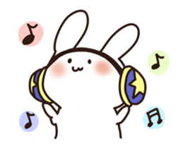 Healing of rabbit3 sticker #12409466