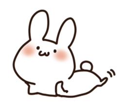 Healing of rabbit3 sticker #12409469