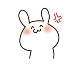 Healing of rabbit3 sticker #12409470