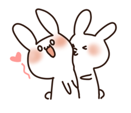 Healing of rabbit3 sticker #12409472