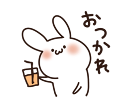 Healing of rabbit3 sticker #12409476