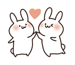 Healing of rabbit3 sticker #12409477