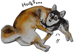Shiba Inu Sisters - 1 sticker #12409730