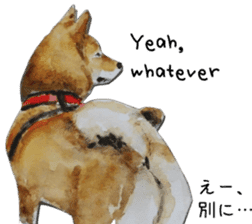 Shiba Inu Sisters - 1 sticker #12409739