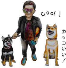 Shiba Inu Sisters - 1 sticker #12409754