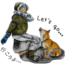 Shiba Inu Sisters - 1 sticker #12409755