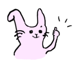 Bored Bunny sticker #12409839