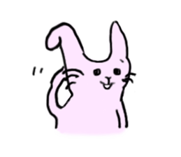 Bored Bunny sticker #12409840
