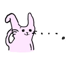 Bored Bunny sticker #12409848