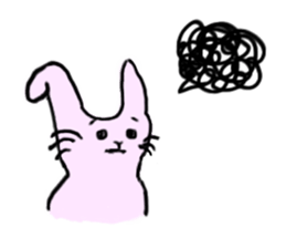 Bored Bunny sticker #12409850