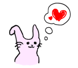 Bored Bunny sticker #12409853