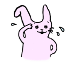 Bored Bunny sticker #12409859