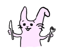 Bored Bunny sticker #12409863