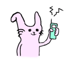 Bored Bunny sticker #12409870