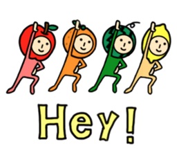 Fruits Brothers 3 sticker #12410079