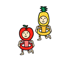Fruits Brothers 3 sticker #12410094
