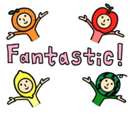 Fruits Brothers 3 sticker #12410108