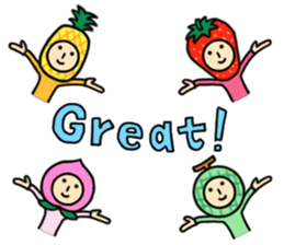 Fruits Brothers 3 sticker #12410109