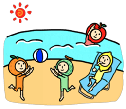 Fruits Brothers 3 sticker #12410110