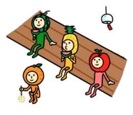 Fruits Brothers 3 sticker #12410113