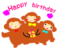 animal celebration sticker sticker #12410364