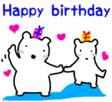 animal celebration sticker sticker #12410365