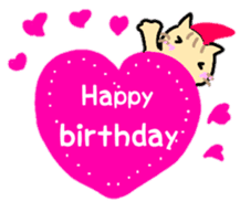 animal celebration sticker sticker #12410368