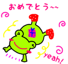 animal celebration sticker sticker #12410375