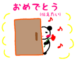 animal celebration sticker sticker #12410383