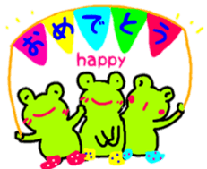 animal celebration sticker sticker #12410394